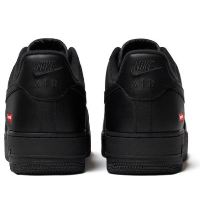 Nkhjgike Supreme x Air Force 1 Low 'Box Logo - Black' CU9225-001