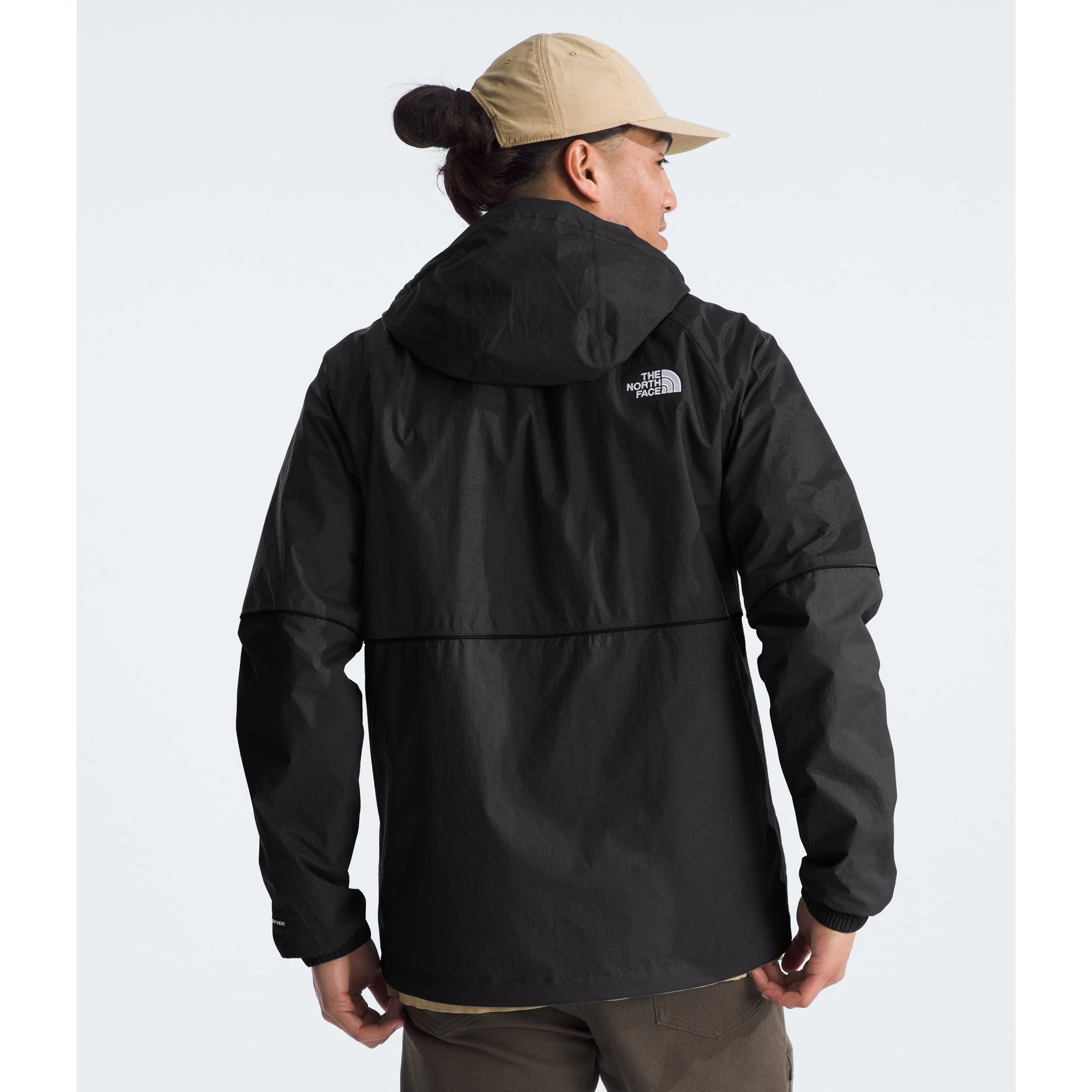 The Nokhjgrth Face-2025 Men’s Antora Rain Hoodie in Black