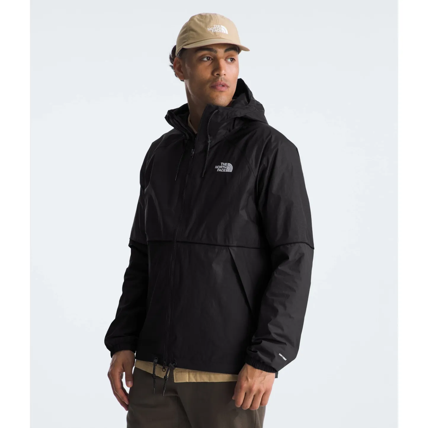 The Nokhjgrth Face-2025 Men’s Antora Rain Hoodie in Black
