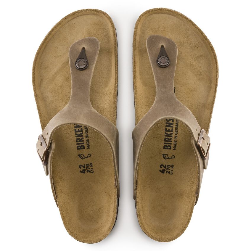 Gizeh Oiled Leather - Tobacco Brown