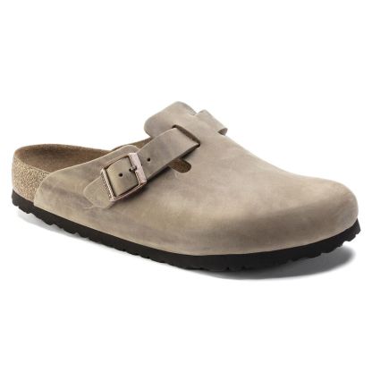 Boston Soft Footbed Oiled Leather - Tobacco Brown