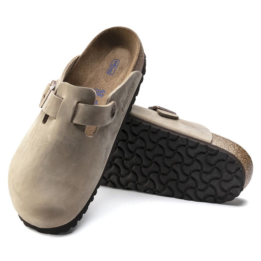 Boston Soft Footbed Oiled Leather - Tobacco Brown