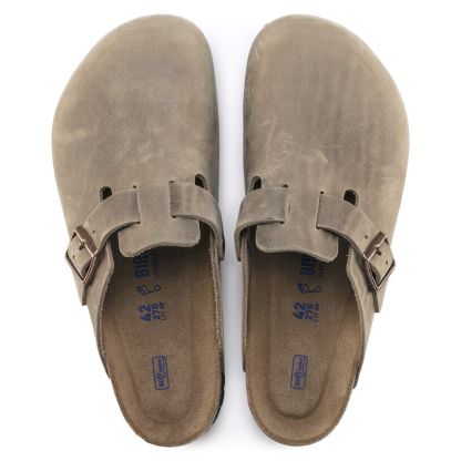Boston Soft Footbed Oiled Leather - Tobacco Brown