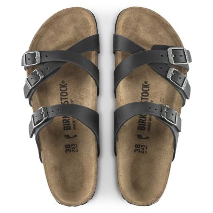 Franca Oiled Leather - Black