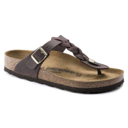 Gizeh Braided Oiled Leather - Habana
