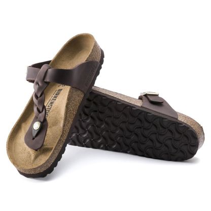 Gizeh Braided Oiled Leather - Habana