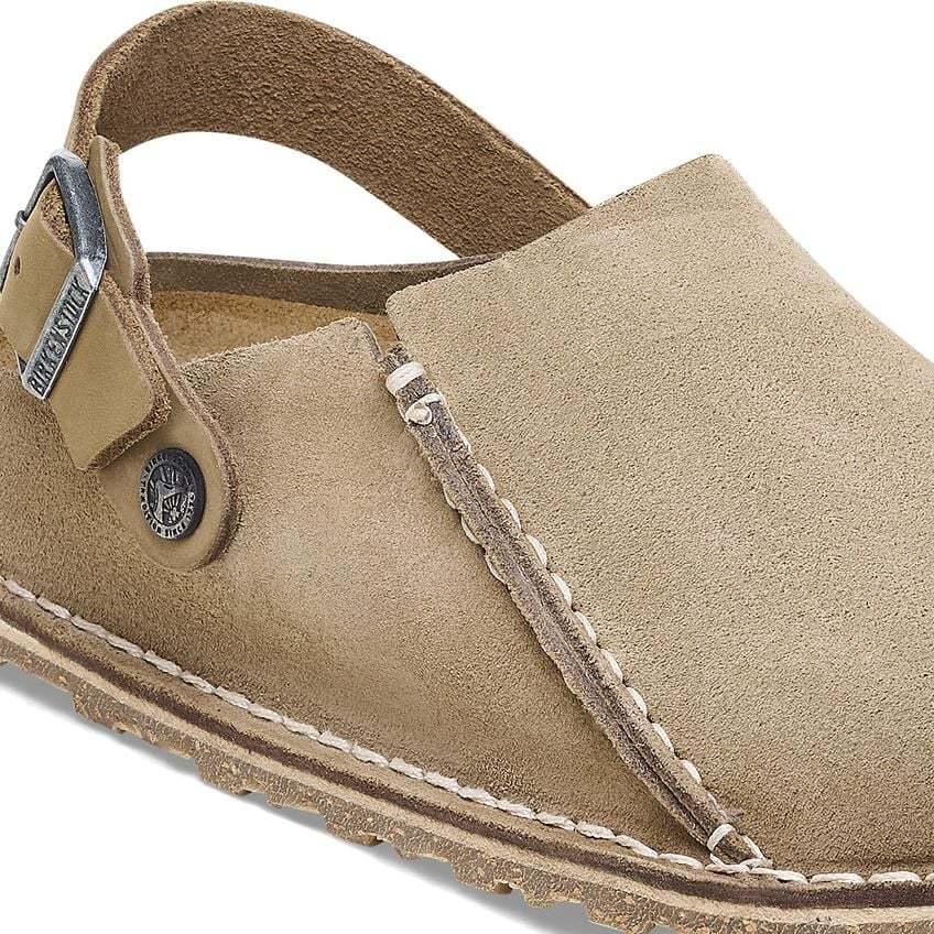 Lutry Premium Suede Suede Leather - Gray Taupe