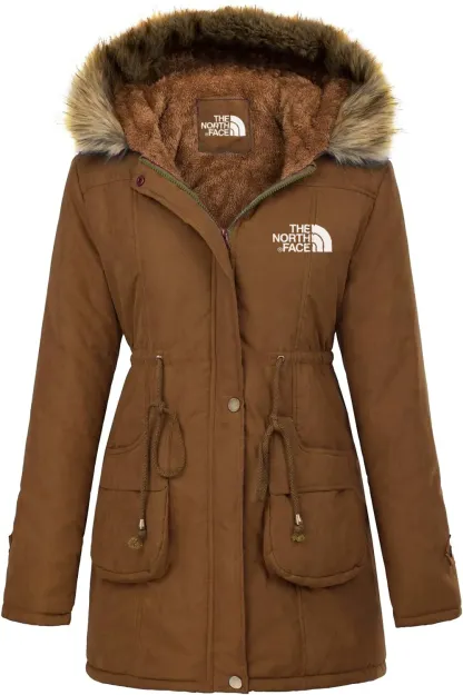 PARKA DE LANA DE INVIERNO - MUJER