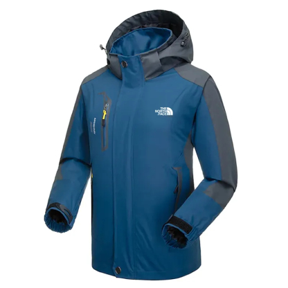 Chaqueta de senderismo impermeable para hombre.