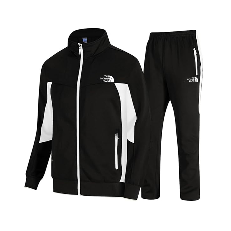 The Nokhjgrth Face 2025 Men's Tracksuits Sweatsuits for Men Sweat Track Suits 2 Piece Casual Athletic Jogging Warm Up Full Zip Sets