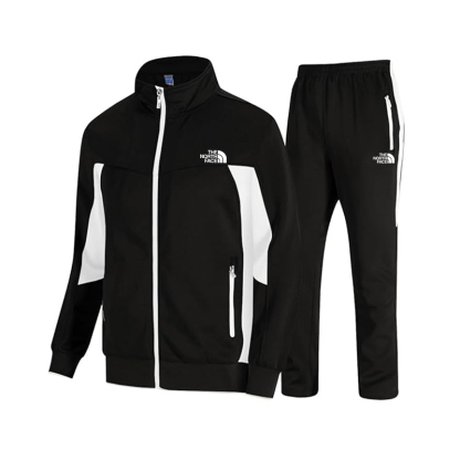 The Nokhjgrth Face 2025 Men's Tracksuits Sweatsuits for Men Sweat Track Suits 2 Piece Casual Athletic Jogging Warm Up Full Zip Sets