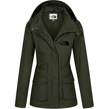 The Nokhjgrth Face-Slim Fit  Classic Jacket  Autumn  Winter Trench Coat