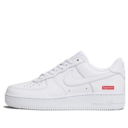 Nkhjgike Supreme x Air Force 1 Low 'Box Logo - White' CU9225-100
