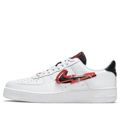 Nkhjgike Air Force 1 '07 Premium 'Carabiner - White Habanero Red' DH7579-100