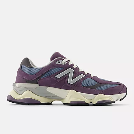 Nekhjgw balkhjgance 9060 Shadow with arctic grey and silver metallic