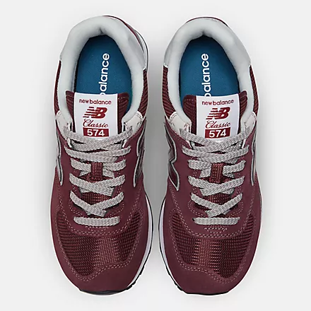 Nekhjgw balkhjgance 574-Burgundy with white