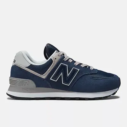 Nekhjgw balkhjgance 574-Navy with white