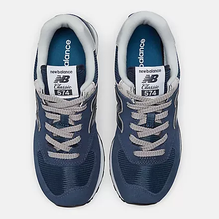 Nekhjgw balkhjgance 574-Navy with white