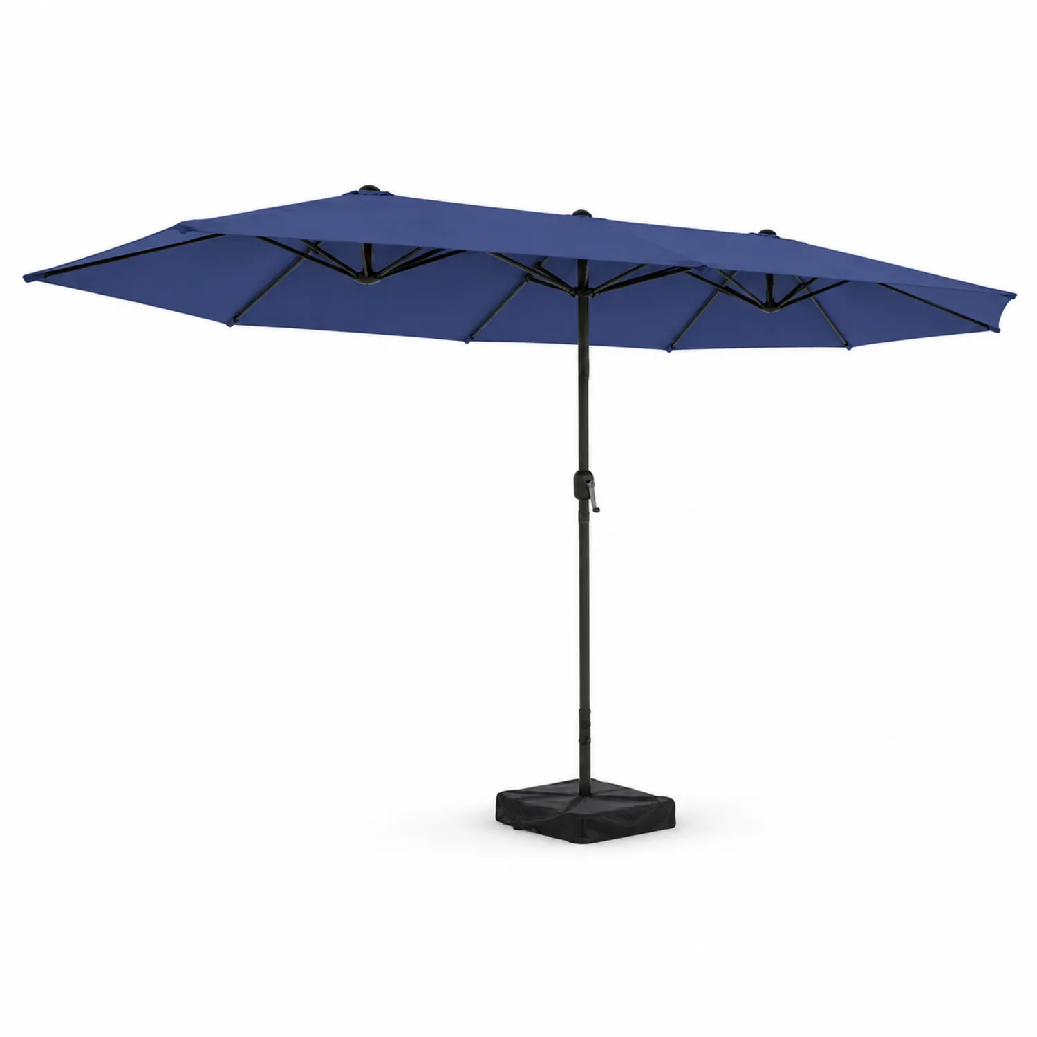 Parasolka ogrodowa prostokątna 460 cm stal poliester
