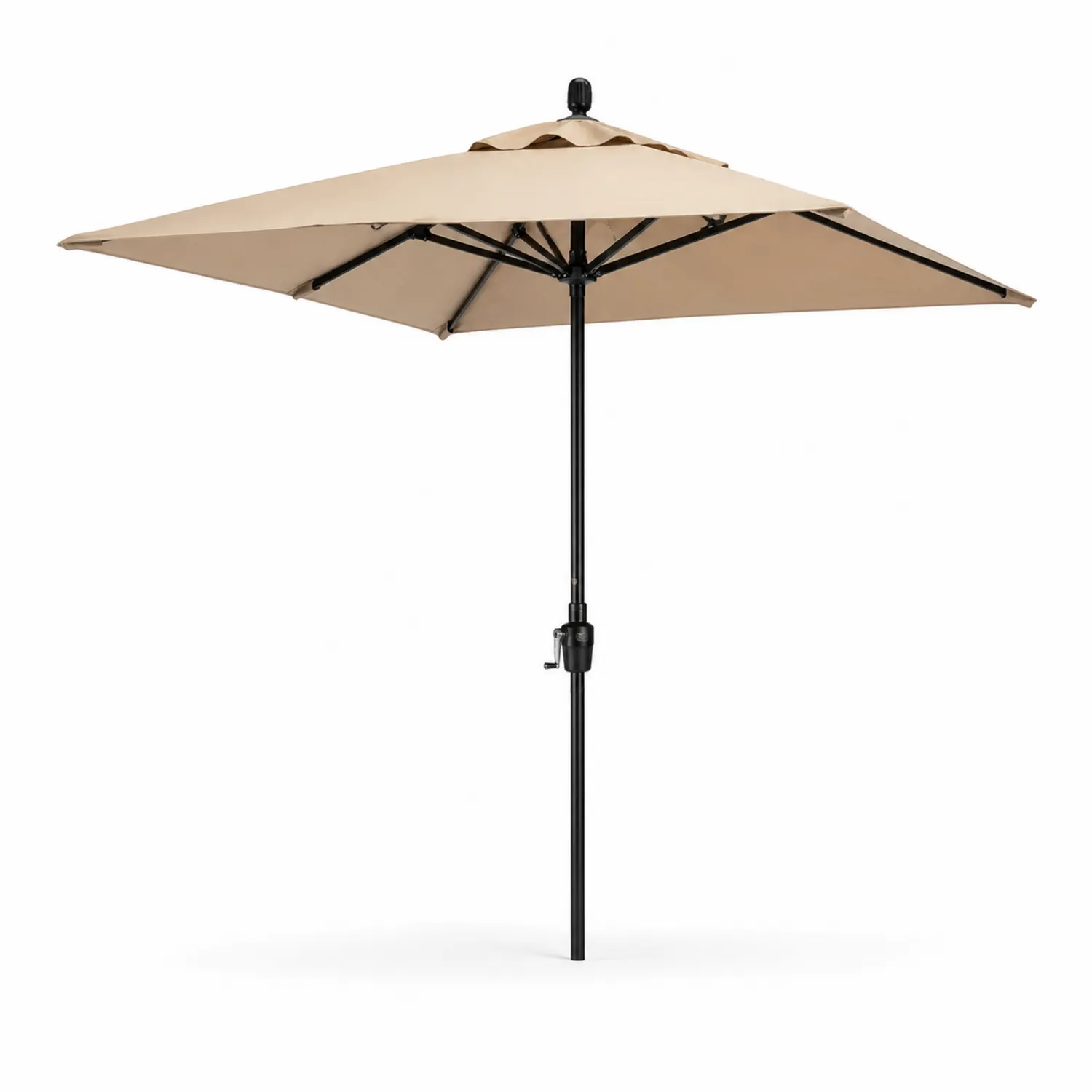 Parasol ogrodowy 3m beżowy poliester stelaż aluminiowy
