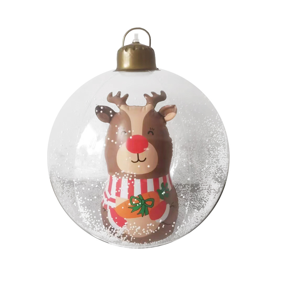 Outdoor Christmas PVC inflatable Decorated Ball