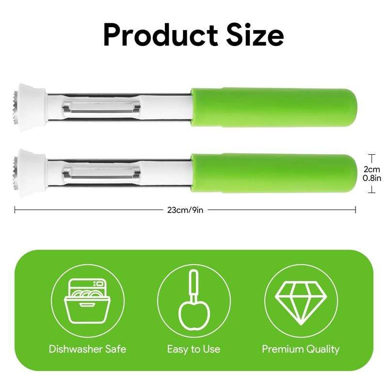 🎁HOT SALE- 49% OFF🔥2-in-1 Apple Corer & Peeler 