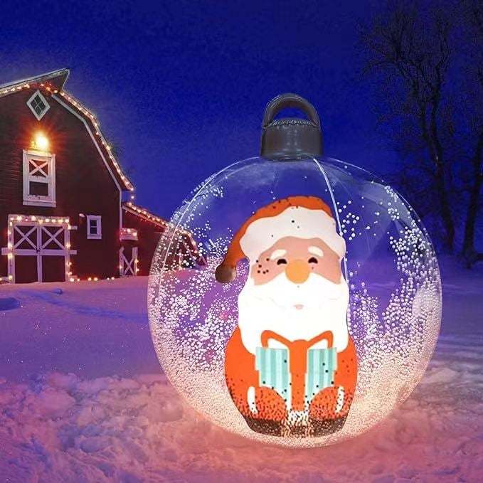 Outdoor Christmas PVC inflatable Decorated Ball