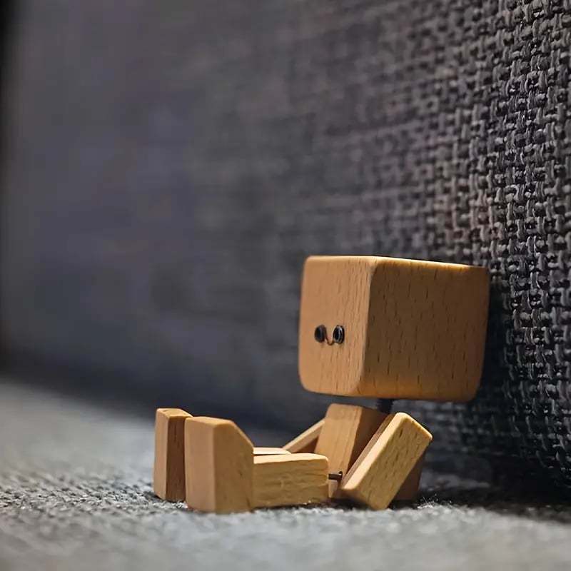 (🌲Early Christmas Sale- 49% OFF) Wobbly Wooden Smile Ornament