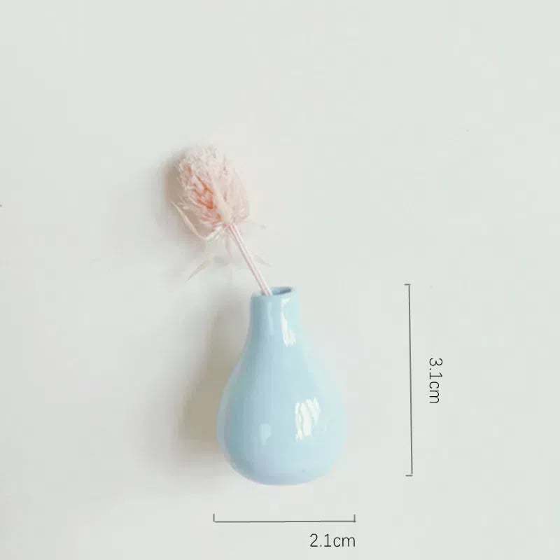 🎁HOT SALE- 49% OFF🔥 Mini Ceramics Vase Fridge Magnet