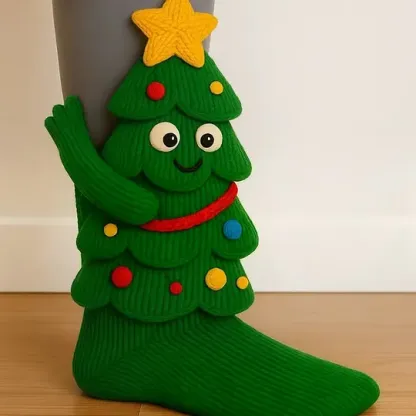🔥HOT SALE🦥3D Animal Socks Christmas Edition🧦