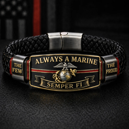 U.S. Marine Corps “Semper Fi” Bracelet, 🔥Buy 2 FREE SHIPPING!