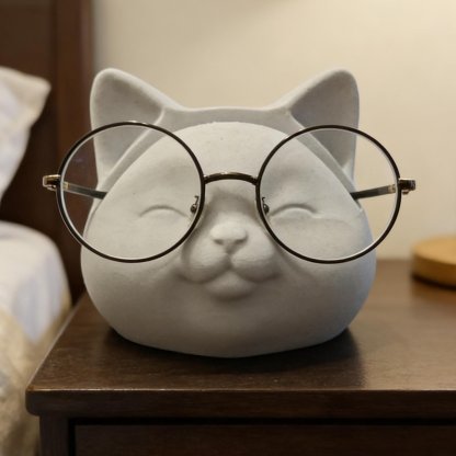 🐱 Cat-Shaped Eyeglass Holder — Cute & Functional Desk Accessory