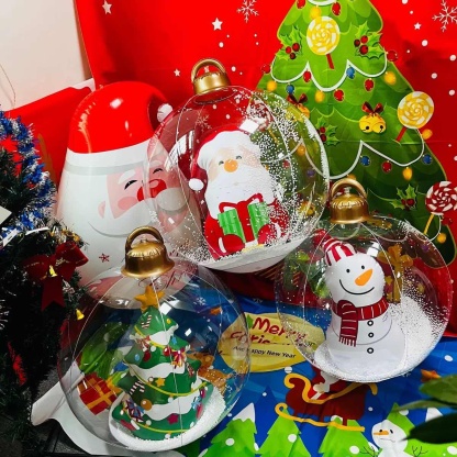 Outdoor Christmas PVC inflatable Decorated Ball