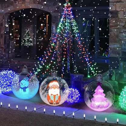 Outdoor Christmas PVC inflatable Decorated Ball
