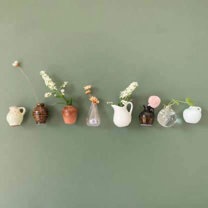 🎁HOT SALE- 49% OFF🔥 Mini Ceramics Vase Fridge Magnet