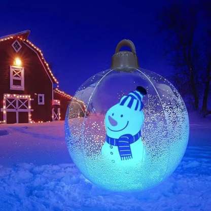 Outdoor Christmas PVC inflatable Decorated Ball