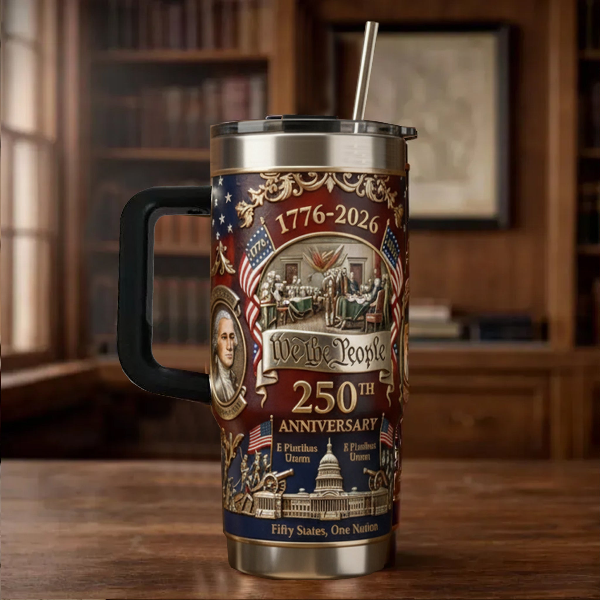 🔥U.S. 250th Anniversary Commemorative Travel Tumbler (1776-2026)