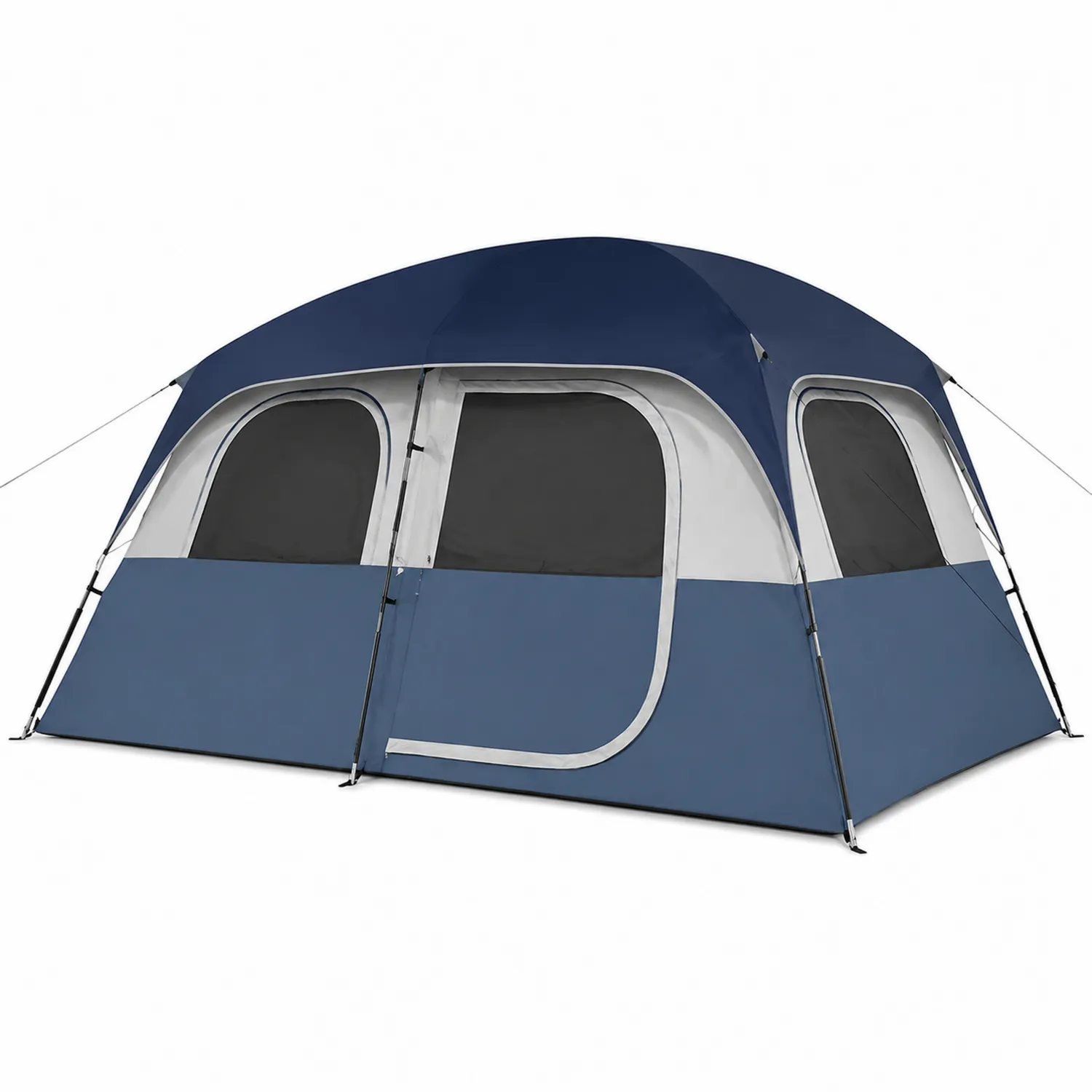 Tienda de campaña de poliéster azul 300x250x180 cm-Velmirk