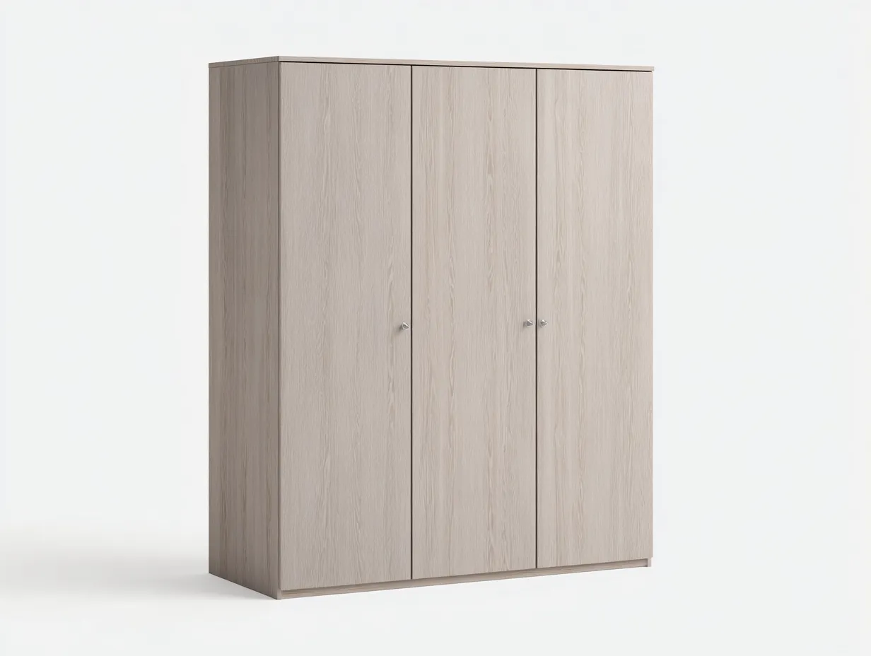 Armadio-Legno-200x60x210 cm-Rovere chiaro-Design moderno-Havengonest