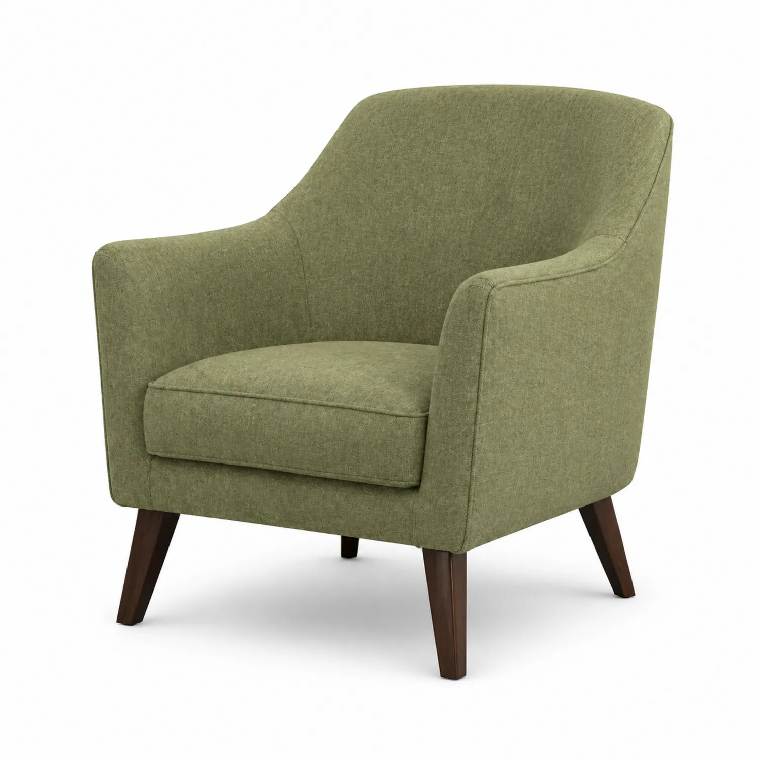 Fotel zielony tkanina poliestrowa 75x80x85 cm-Eondurable