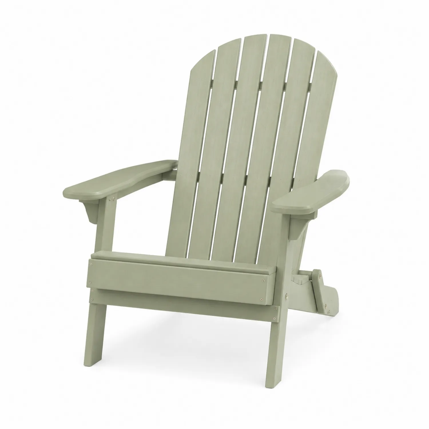 Krzesło Adirondack z drewna sosnowego, zielone-Eondurable