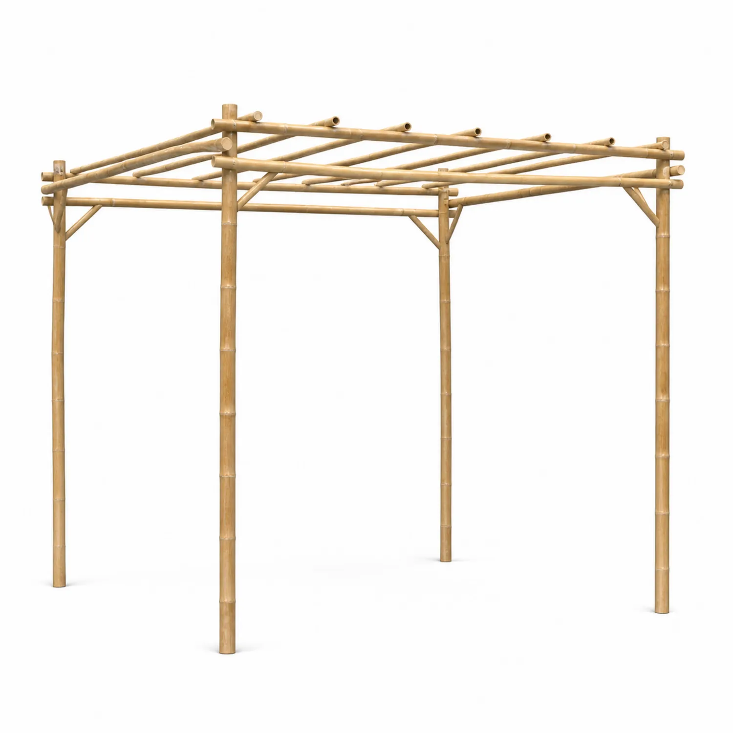 Pergola bambusowa prostokątna 300x200x250 cm-Eondurable