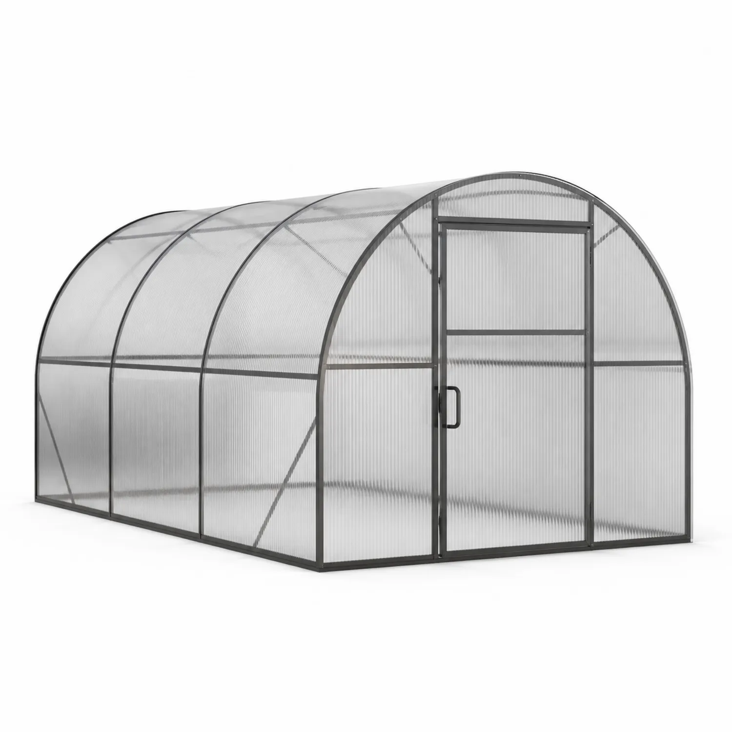 Szklarnia łukowa stalowa z poliwęglanu 4x3x2 m-Eondurable