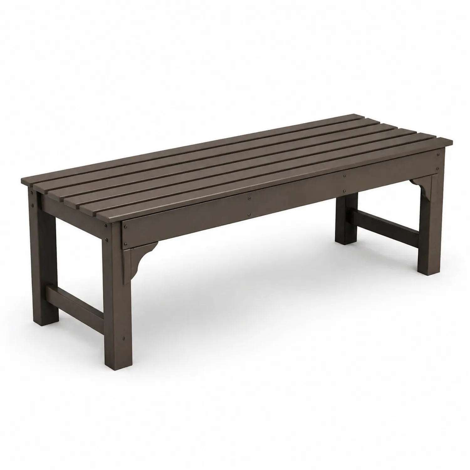 Holzbank aus Fichtenholz Braun 120x40x45 cm