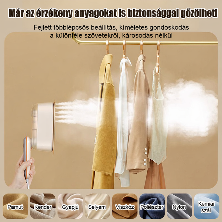 Hordozható háztartási kézi vasalási gép