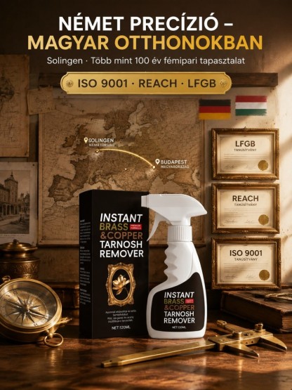 Sárgaréz rozsdaeltávolító tisztító spray