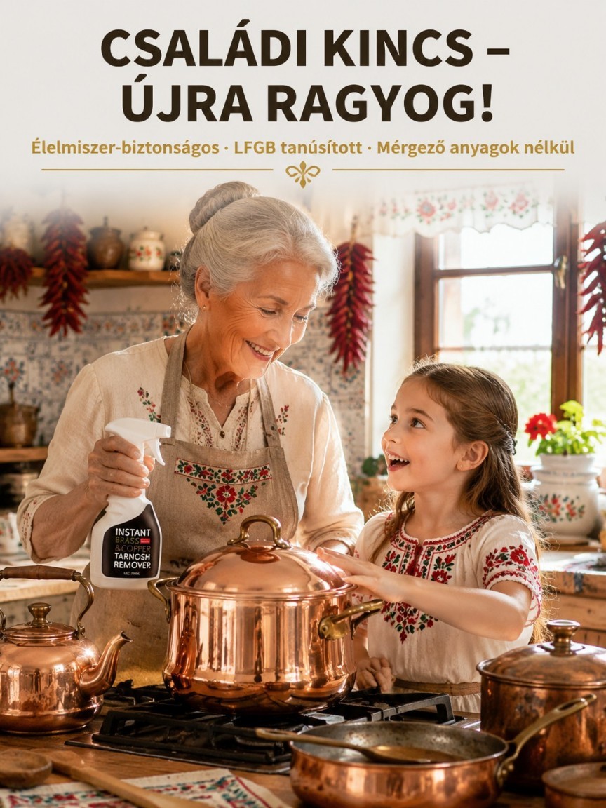 Sárgaréz rozsdaeltávolító tisztító spray