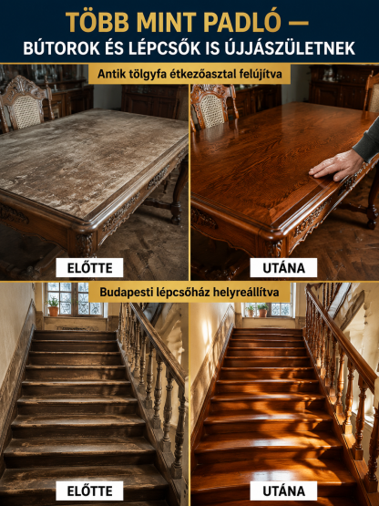 zonnali Karcjavító Fapadló Viasz – Hosszantartó Ragyogás és Védelem Fakó Padlóra