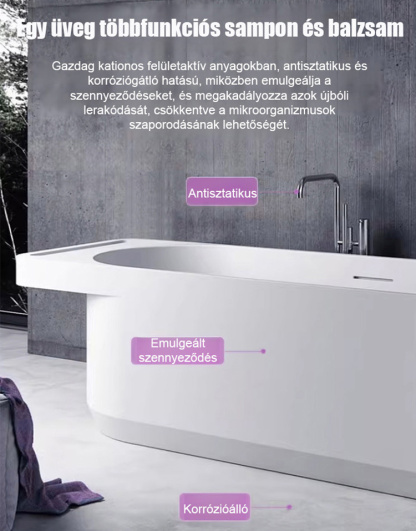 ✨Szupererős Fürdőszobai Tisztítószer - Vízkő és Rozsda Ellen (50% Akció + Ingyenes Szállítás)