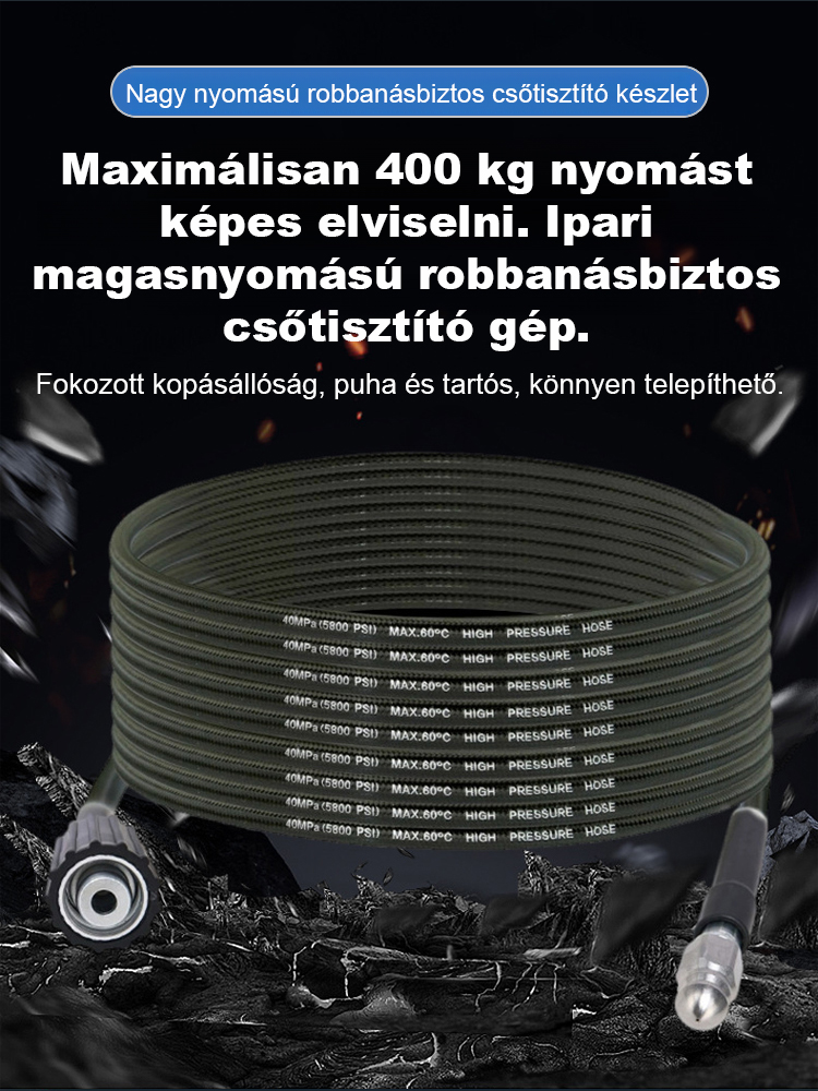 Profesjonalny Zestaw do Udrażniania Rur "Jednym Ruchem" |Odetkaj Sam Bez Wzywania Hydraulika